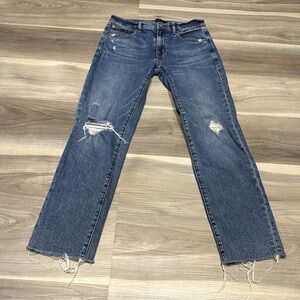 GAP Blue Denim Girlfriend Jeans size 26